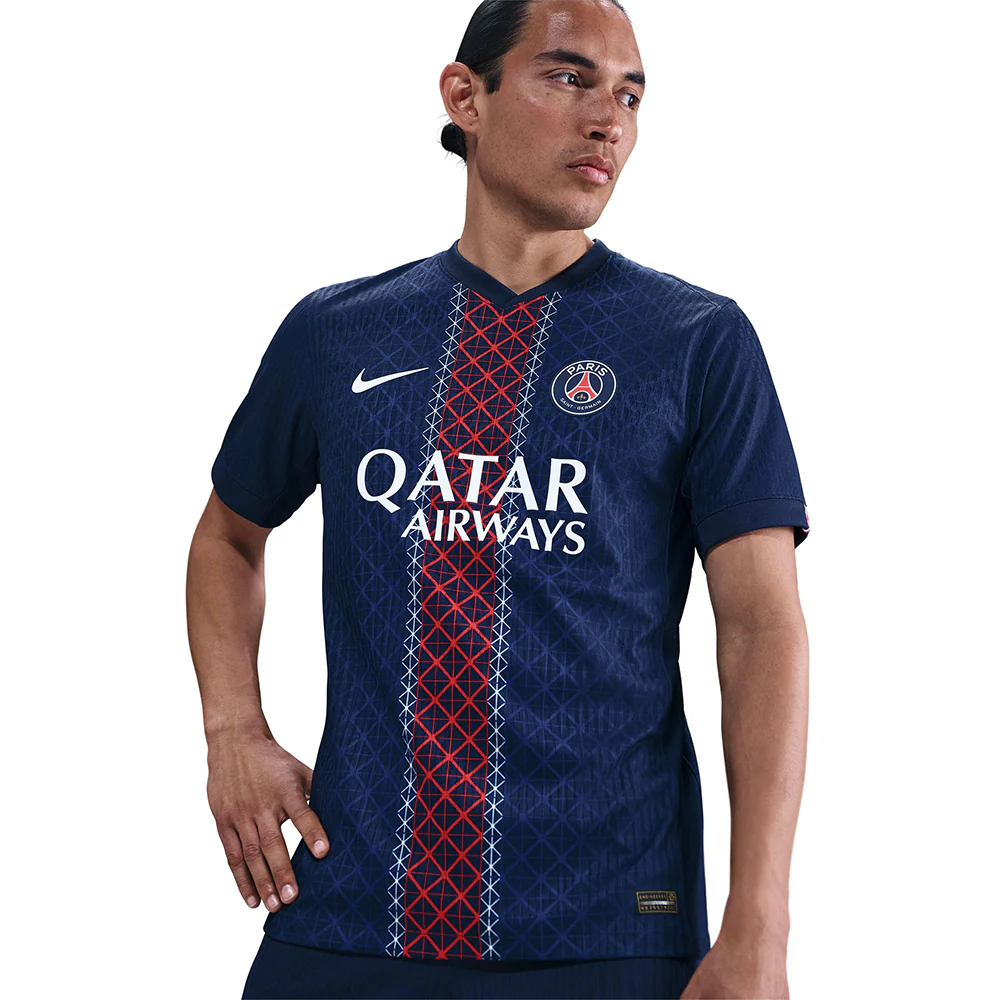 NIKE Men's Paris Saint-Germain Home Match 2025/26 Jersey - Blue - 2XL (US SIZE)