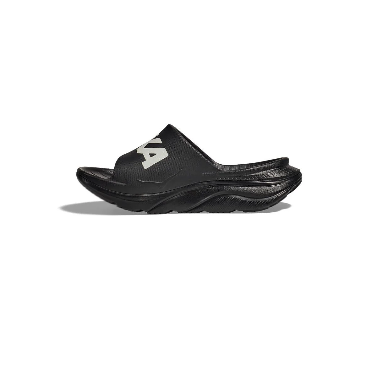 HOKA Ora Athletic Slide Unisex Sandals - Black - US 10