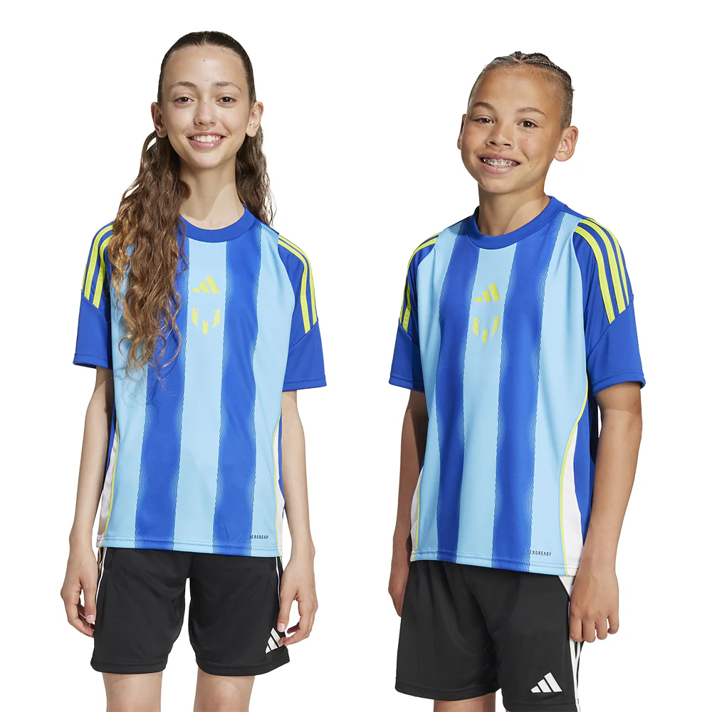 ADIDAS Messi Training Kids Football Jersey - Blue - 128 CM