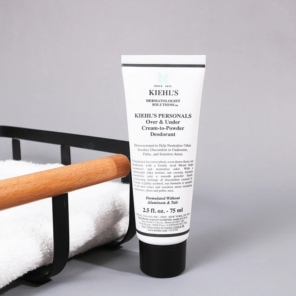 Kiehls Personals Over & Under Cream-To-Powder Deodorant 75ml