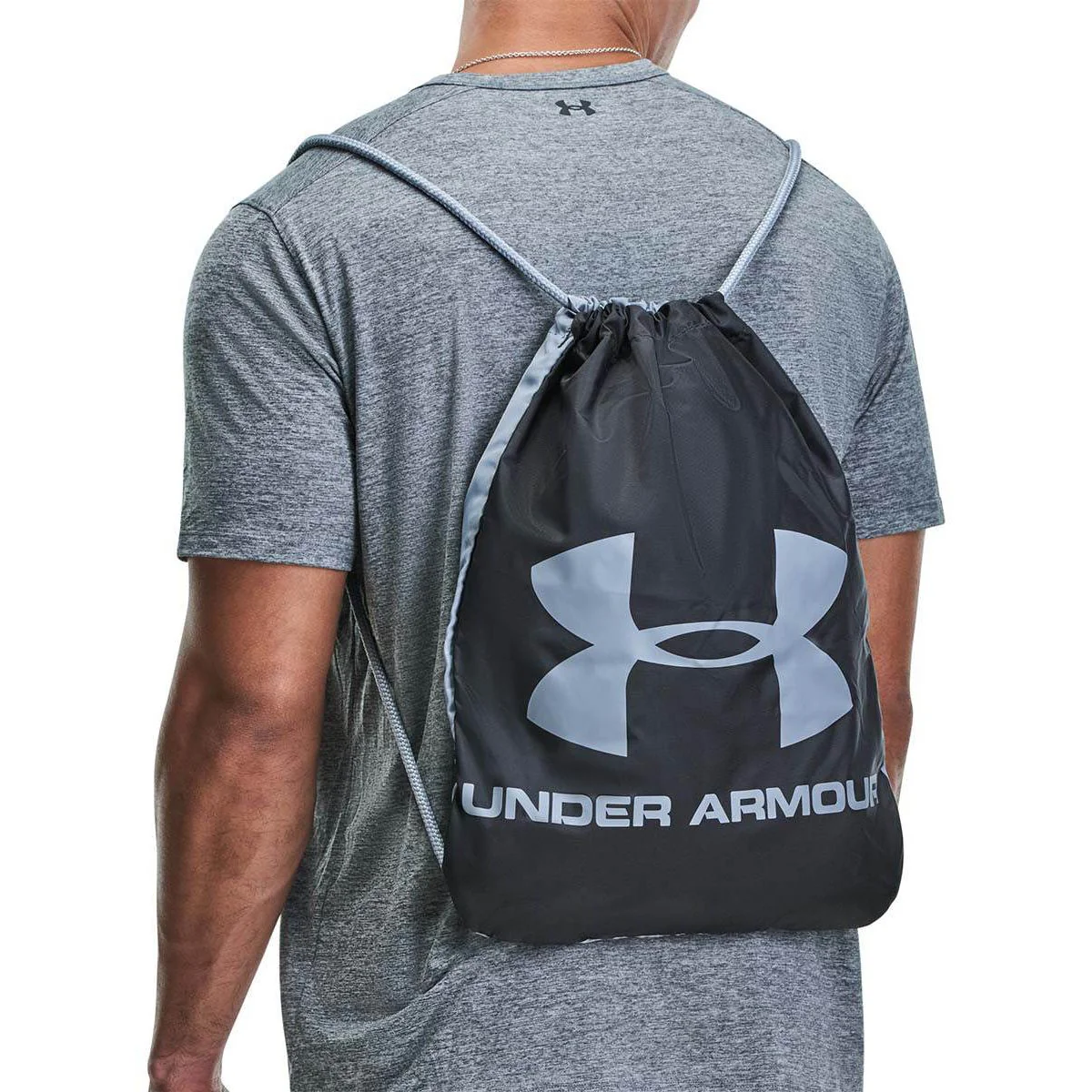 UNDER ARMOUR Ozsee Unisex Gym Sack - Black - ONE SIZE