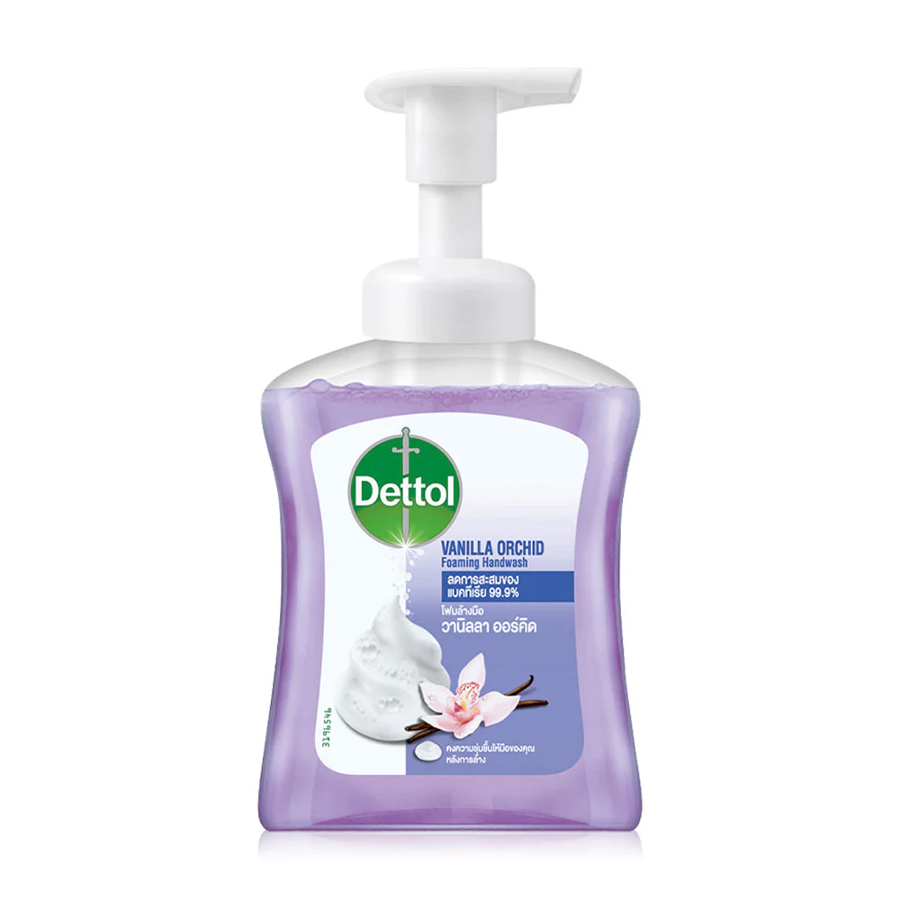 Dettol Foaming Hand Wash Pump Vanilla Orchid 250ml