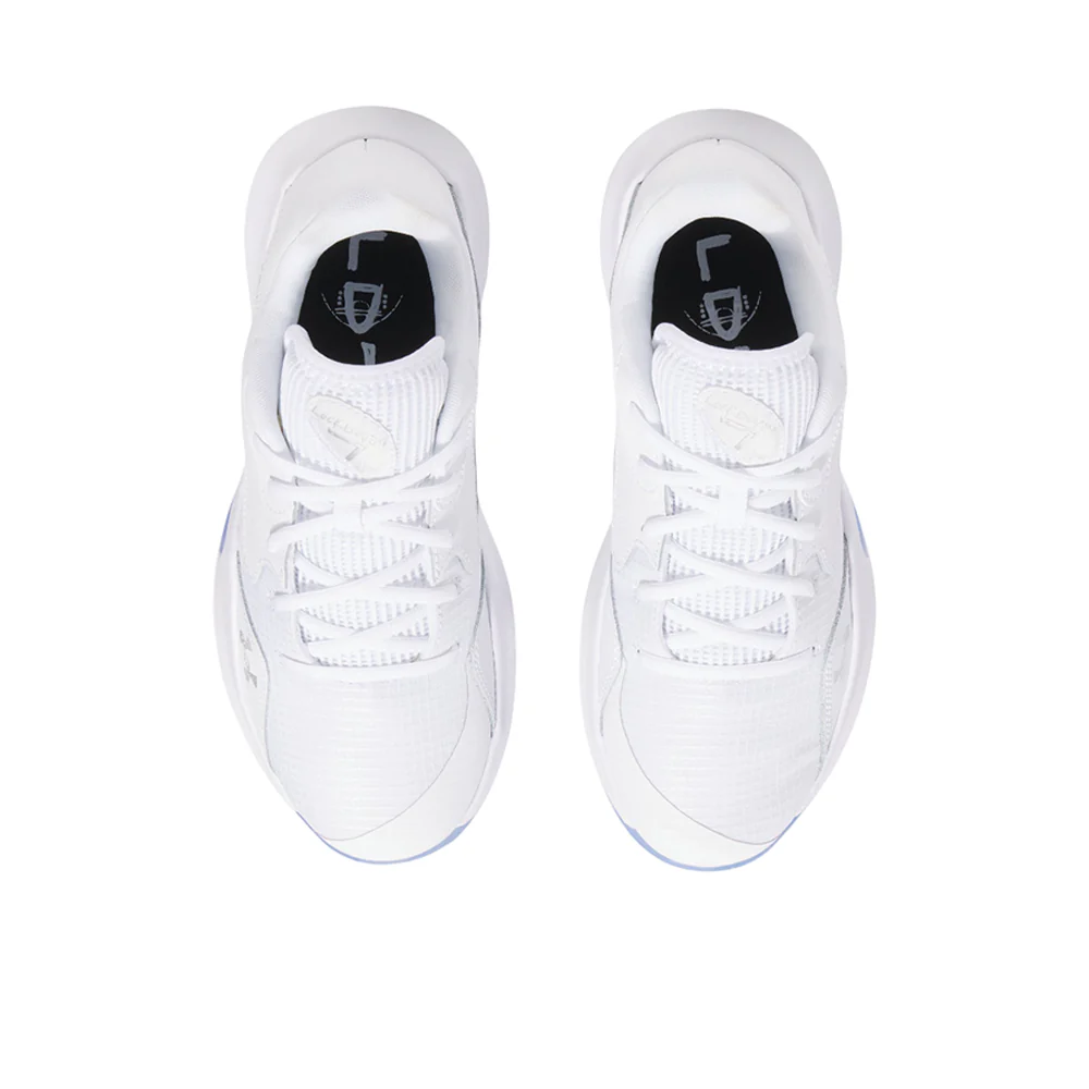 UNDER ARMOUR Lockdown 7 Low Unisex Basketball Shoes - White - US 10