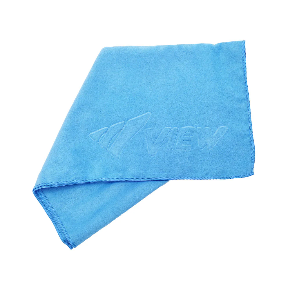 VIEW ผ้าเช็ดตัว VA003 สีฟ้า - Blue - ONE SIZE