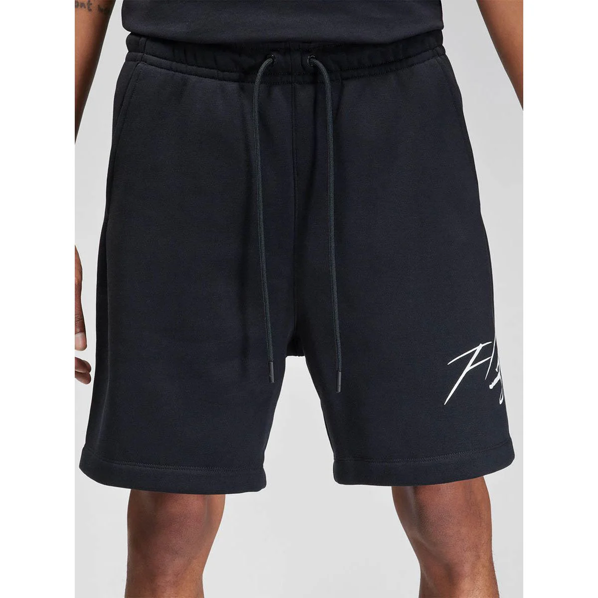 NIKE Jordan Brooklyn Fleece Men's Basketball Shorts - Black - 2XL (US SIZE)