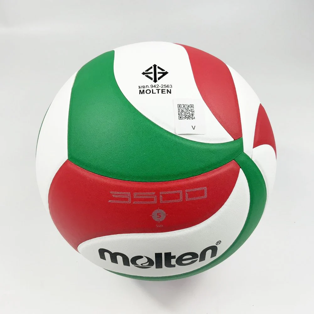 MOLTEN วอลเลย์บอล V5M3500 ลูกวอลเลย์ หนัง PU กันน้ำ มีมอก. - Multi color - Volleyball Size 5