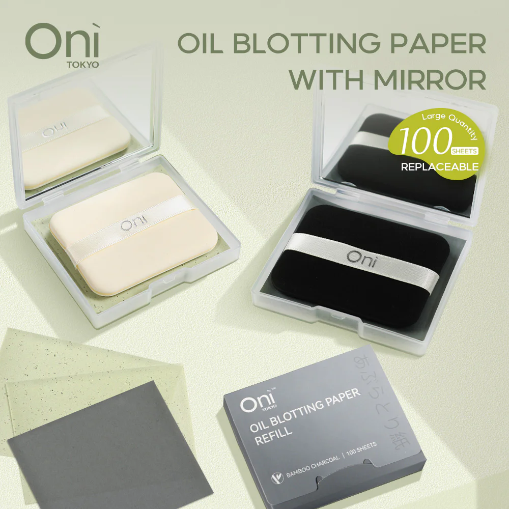 Oni Oil Blotting Paper Refill 100 Sheets — RefilBambooCharcoal