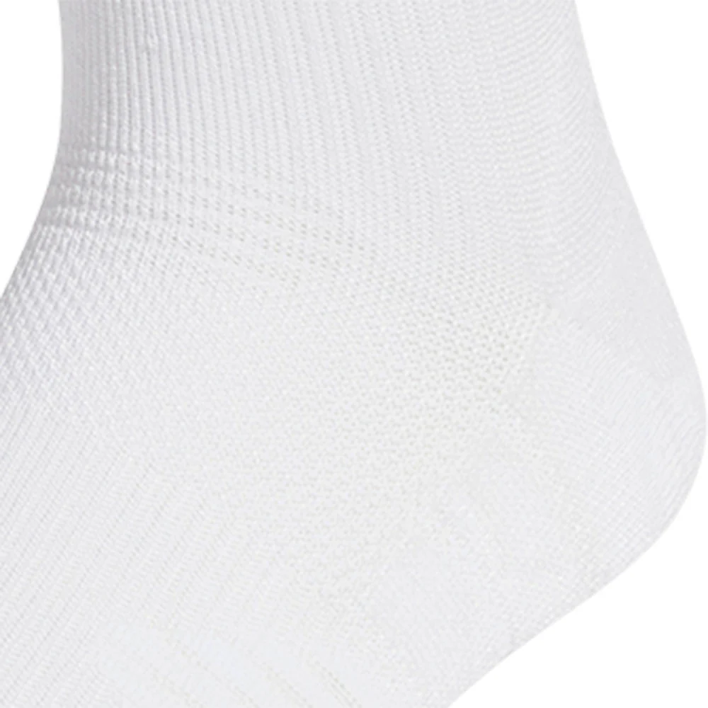 ADIDAS Run x Cushioned Unisex Running Socks - White - L (US SIZE)