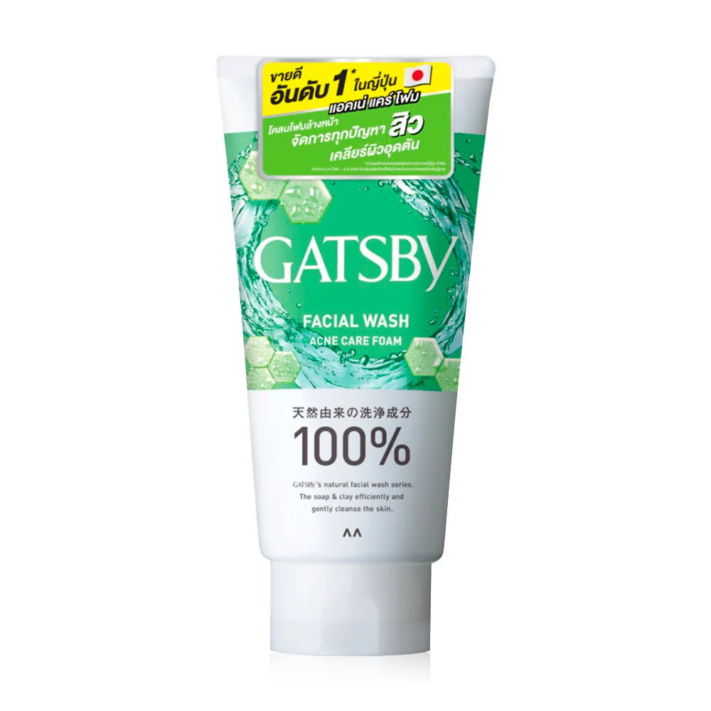 Gatsby Facial Wash Acne Care Foam — Acne Care Foam, 130 г
