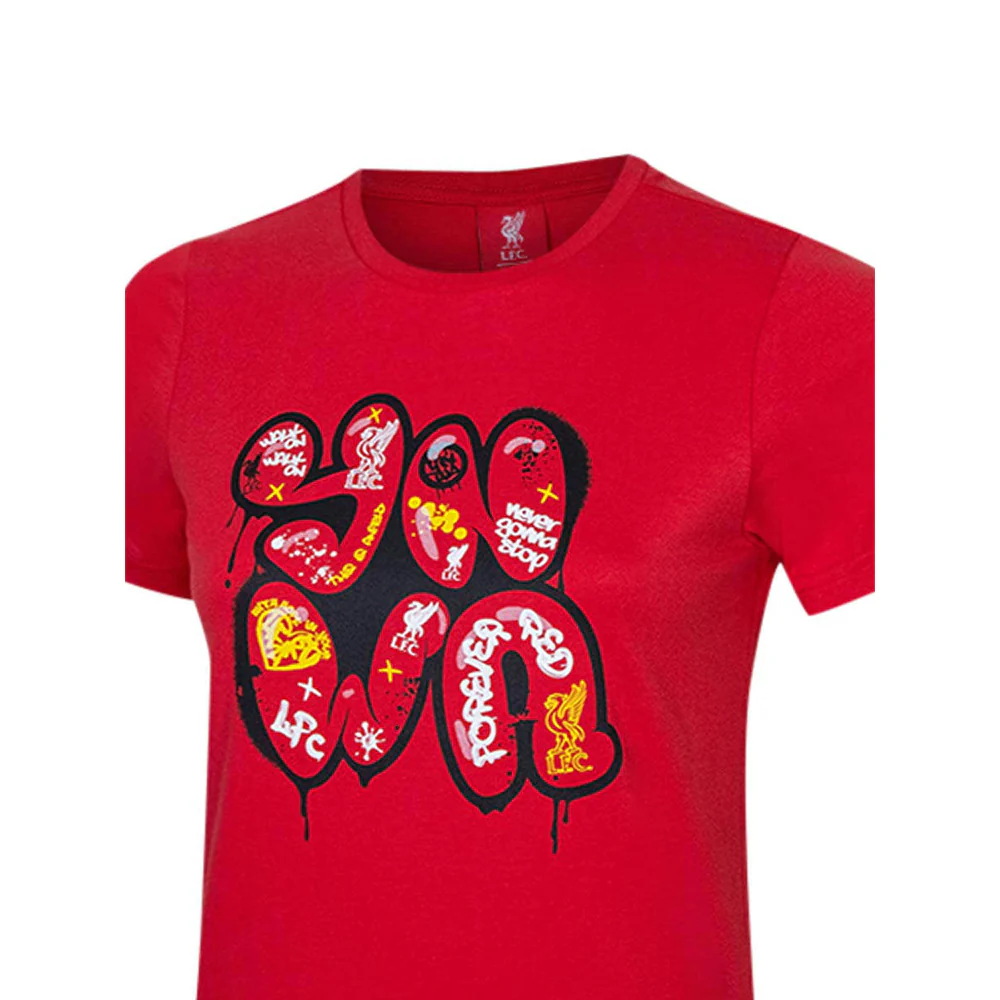 LFC YNWA Graffiti Kids T-Shirt