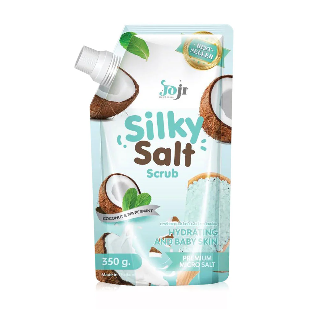 Joji Secret Young Silky Salt Scrub Coconut & Peppermint — Coconut&Peppermint, 350 г