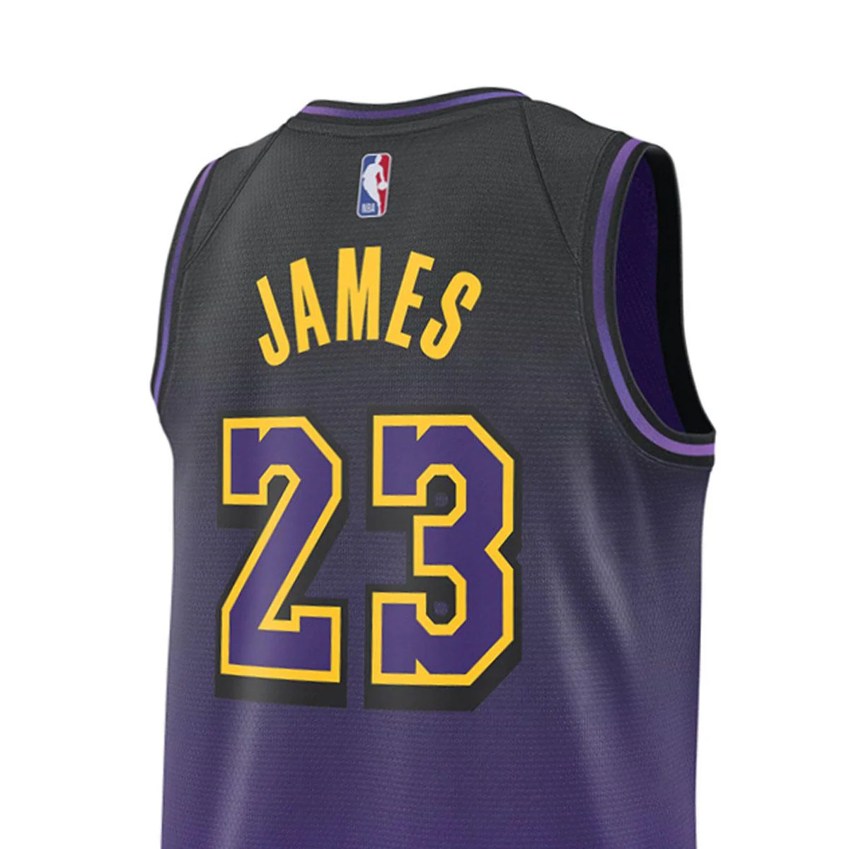 NIKE Men's Lebron James Los Angeles Lakers City Edition 2024/25 Basketball Jersey - Purple - 2XL (US SIZE)