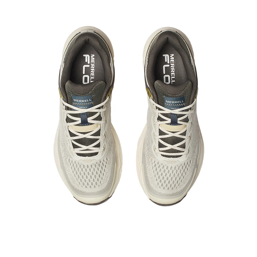 MERRELL Nova 4 Men's Trail Running Shoes - Beige - US 10