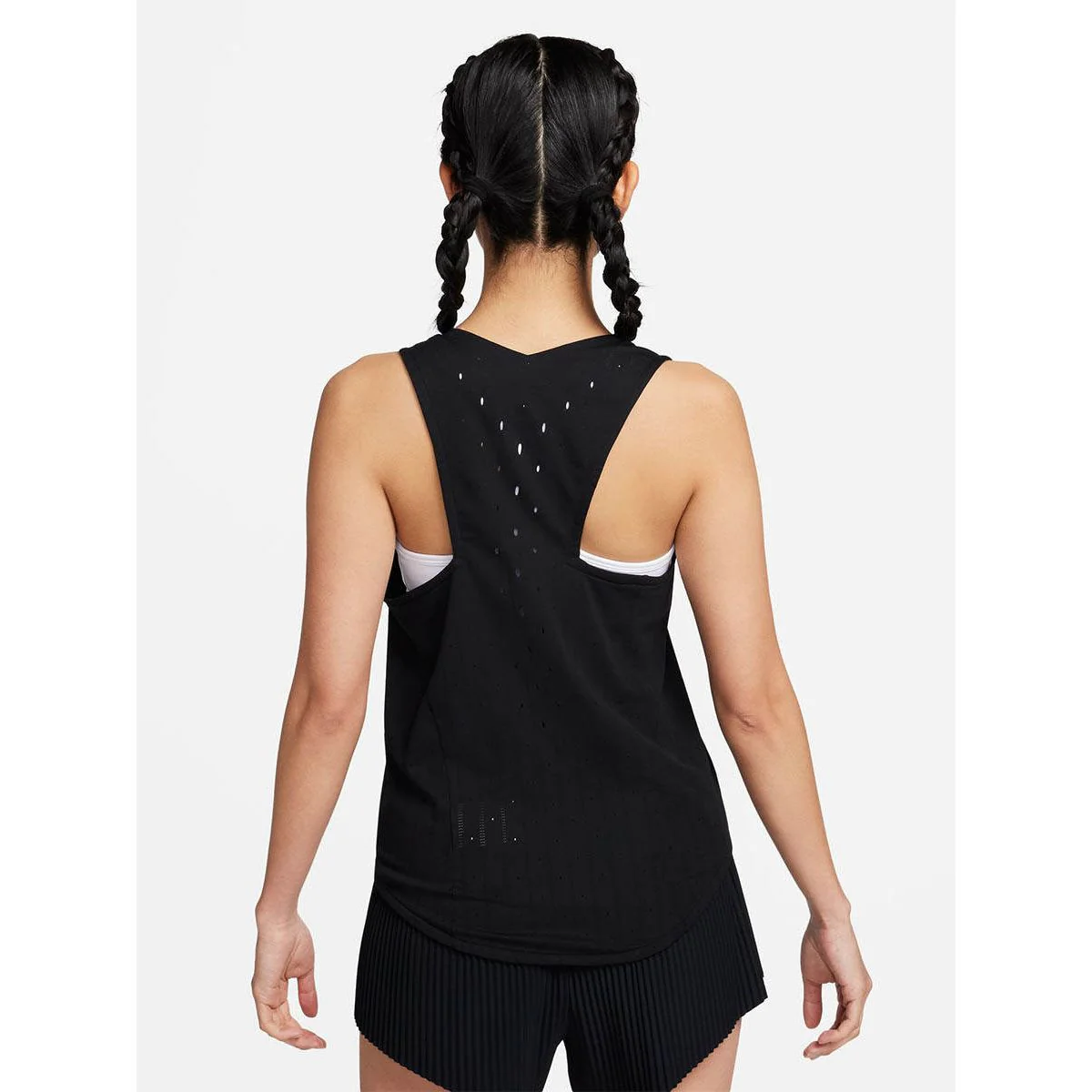 NIKE AeroSwift Dri-FIT ADV Women's Running Tank - Black - L (ASIAN SIZE)