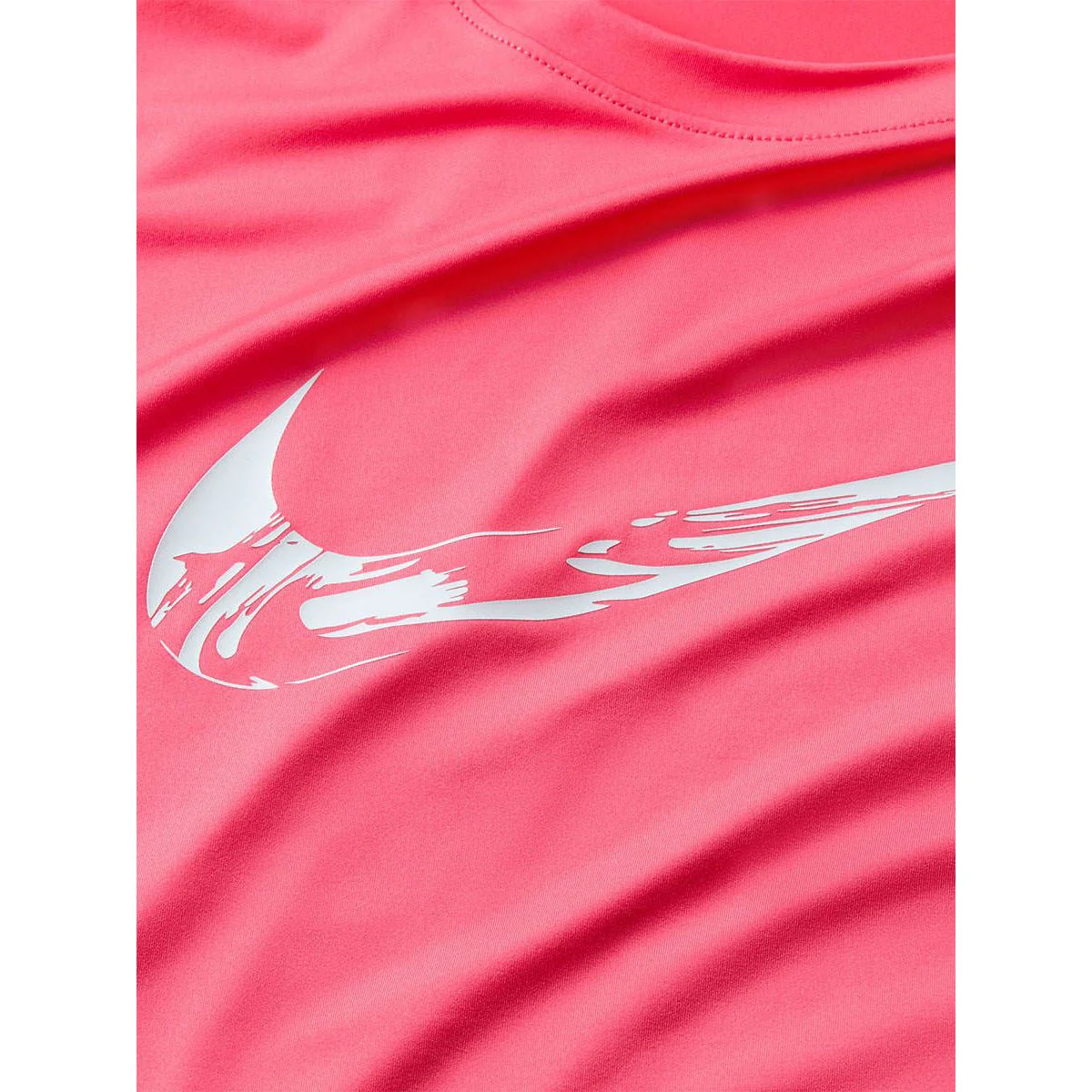 Женская беговая футболка Nike One Dri-FIT Graphic — цвет красный, размер L (американский размер)