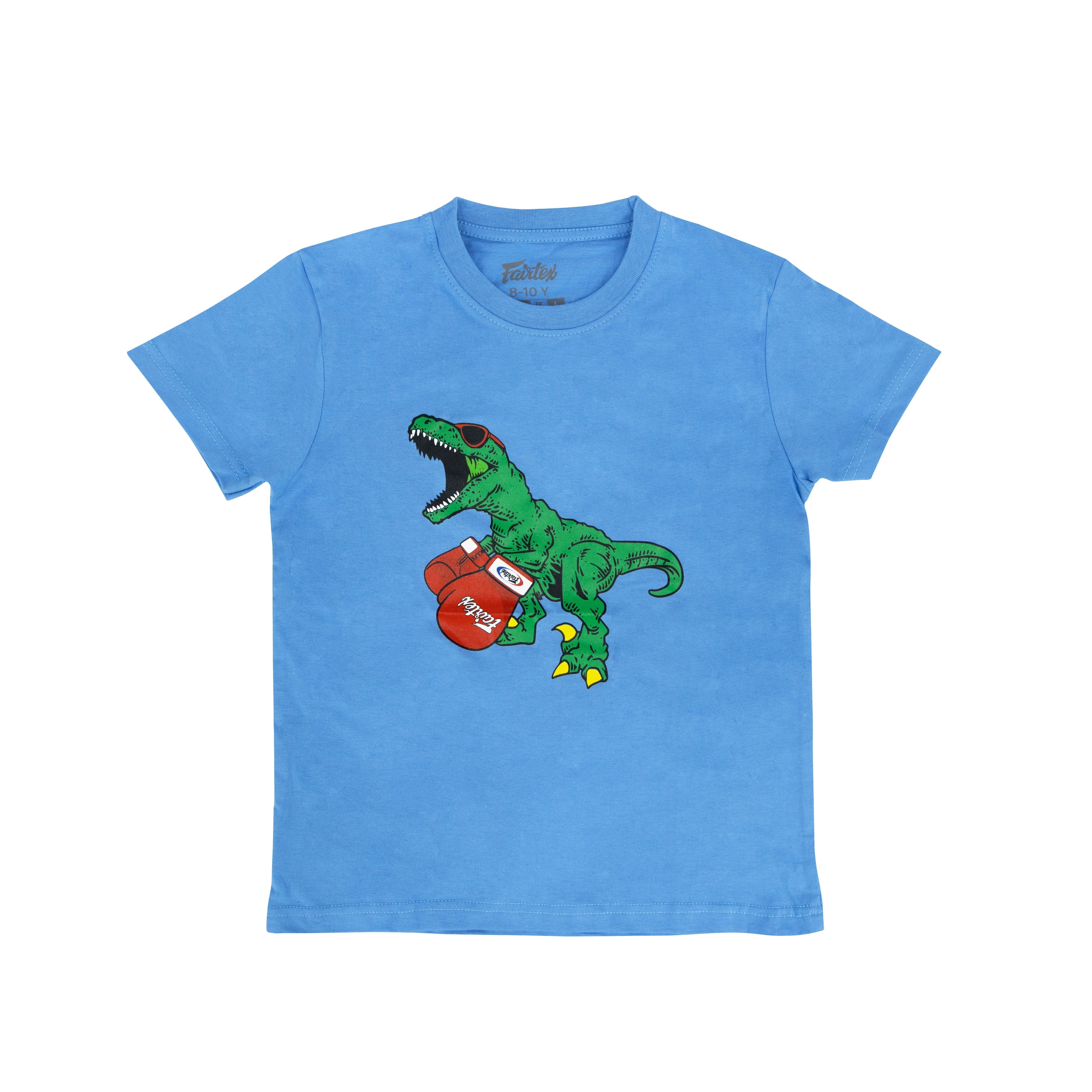 Fairtex Kids T-Shirts - TSTK07 - Light Blue - Blue - 10-12 yrs