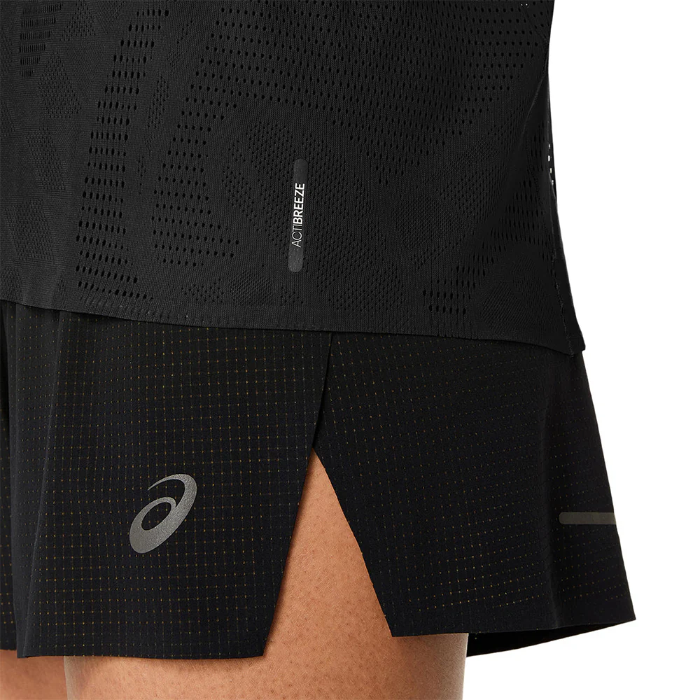 ASICS Metarun Women's Running Tank - Black - L (ASIAN SIZE)