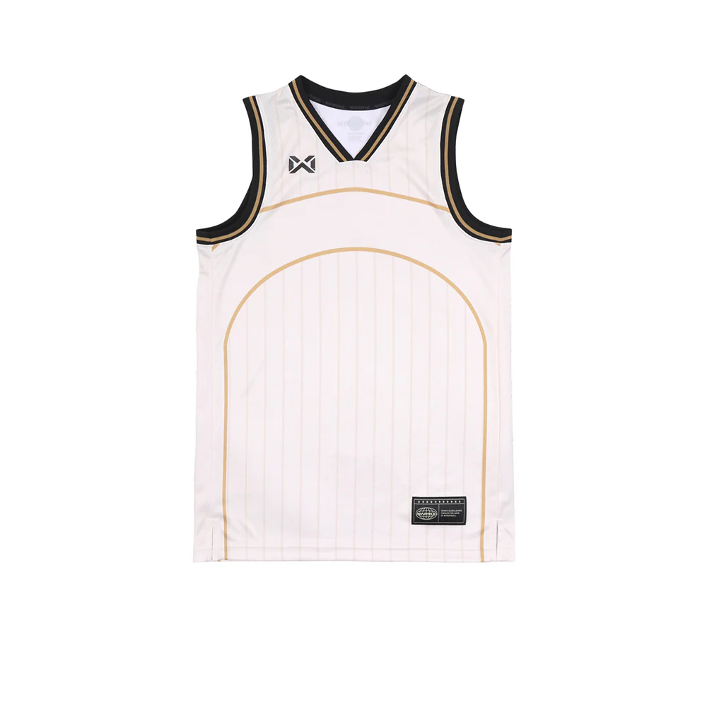 Джерси унисекс Warrix Next Move Basketball — цвет белый, размер 2L (американский размер)