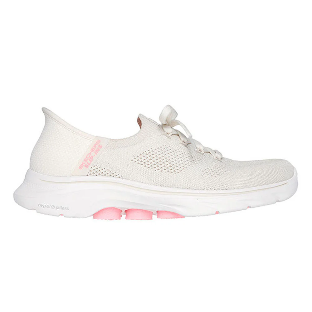 Skechers Hands Free Slip-ins®: Go Walk 7™ — цвет кремовый, размер US 10, Via Women's Training Shoes