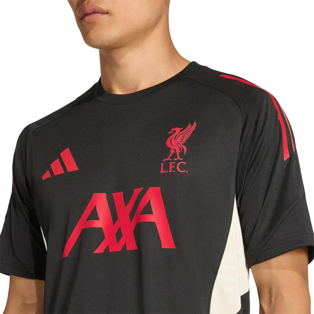 ADIDAS Liverpool FC Tiro 25 Competition Training Men's Football Jersey - Black - 2XL (UK SIZE)