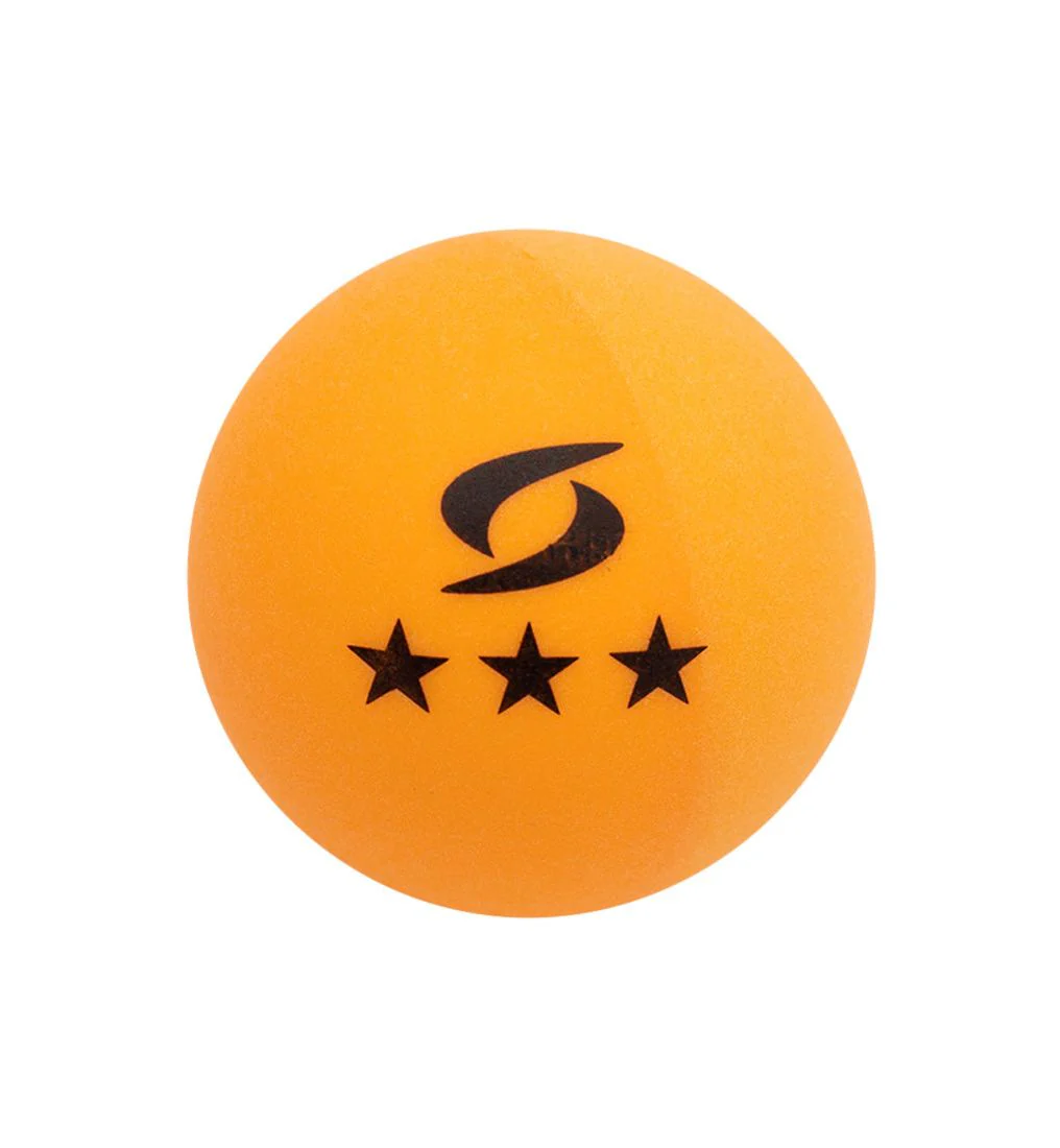 S SPORTS Cylinder 07 Table Tennis Balls - Orange - ONE SIZE