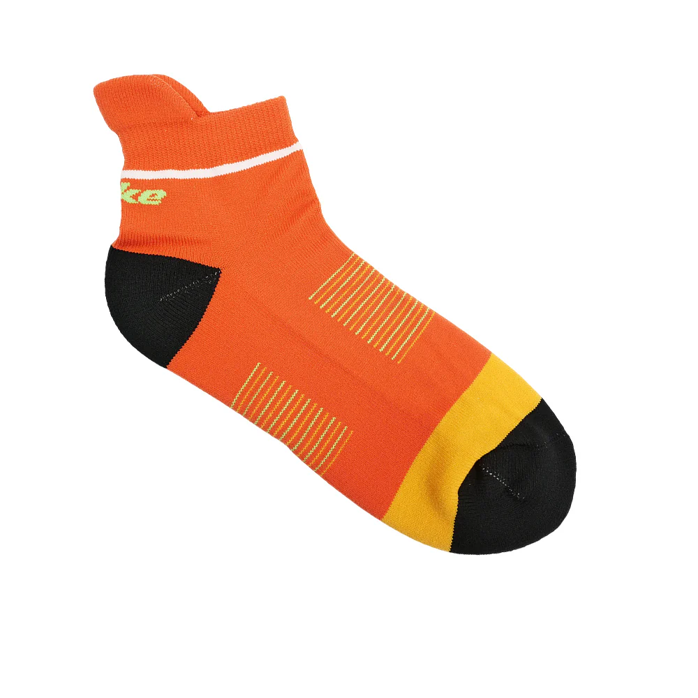 SPIKE Ankle Iris Unisex Running Socks - Orange - ONE SIZE