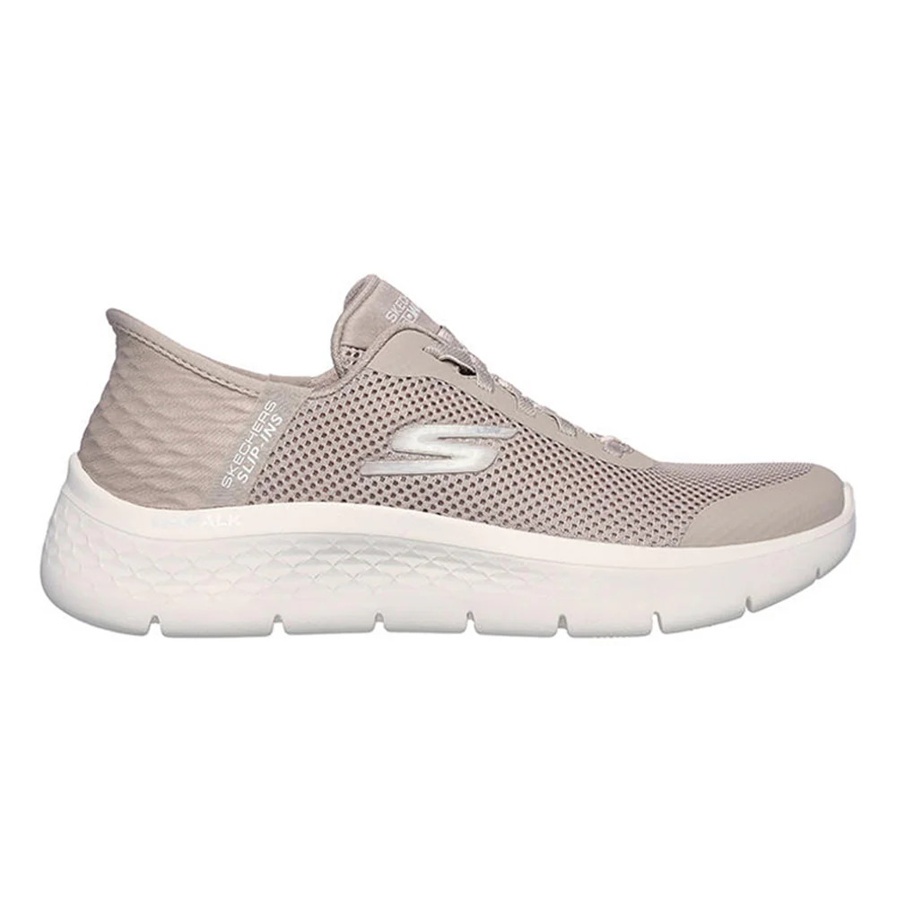 SKECHERS Slip-ins® GO WALK® Flex - Grand Entry Women's Training Shoes - Beige - US 10