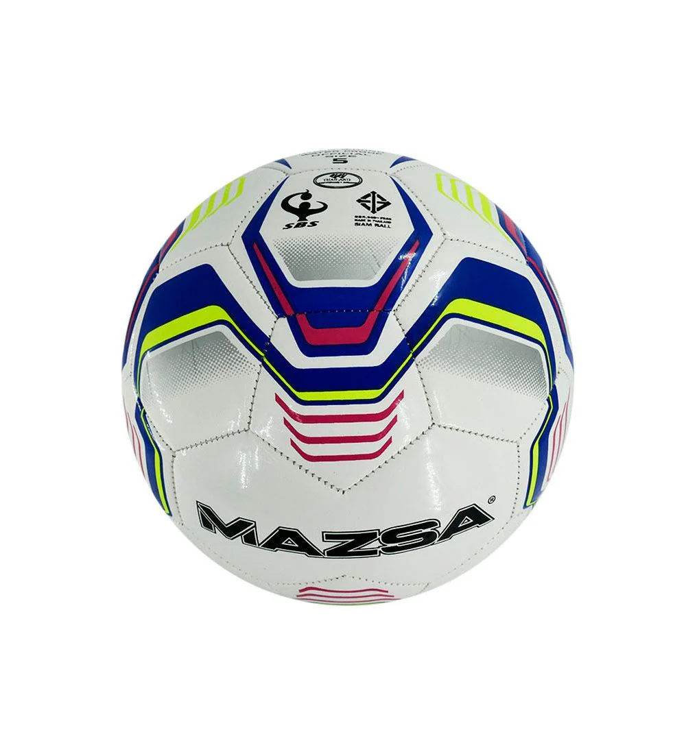 MAZSA Stitch TPU 5 Football Ball - White - BALL 5