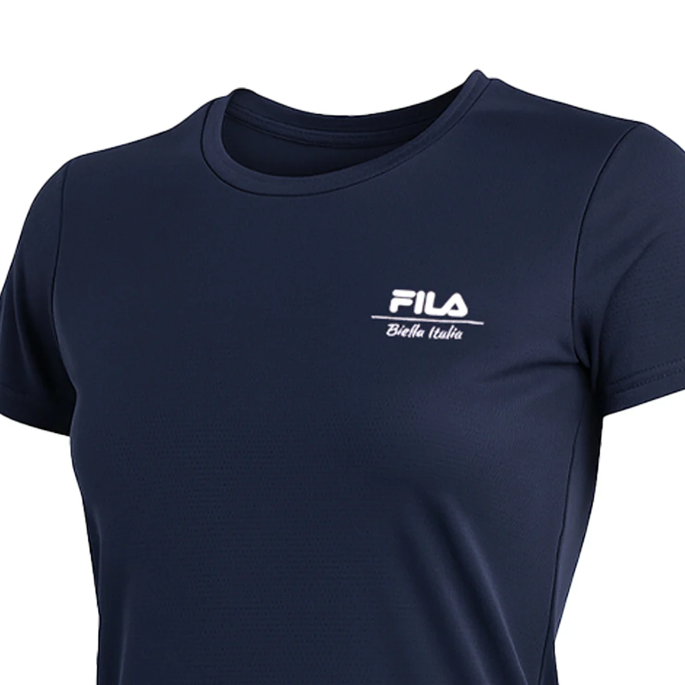 FILA Iconic Women's Training T-Shirt - Blue - 2XL (US SIZE)