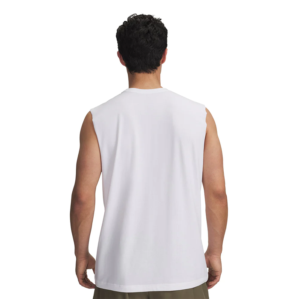 Under Armour Icon Men's Training Tank — цвет белый, размер L (американский размер)