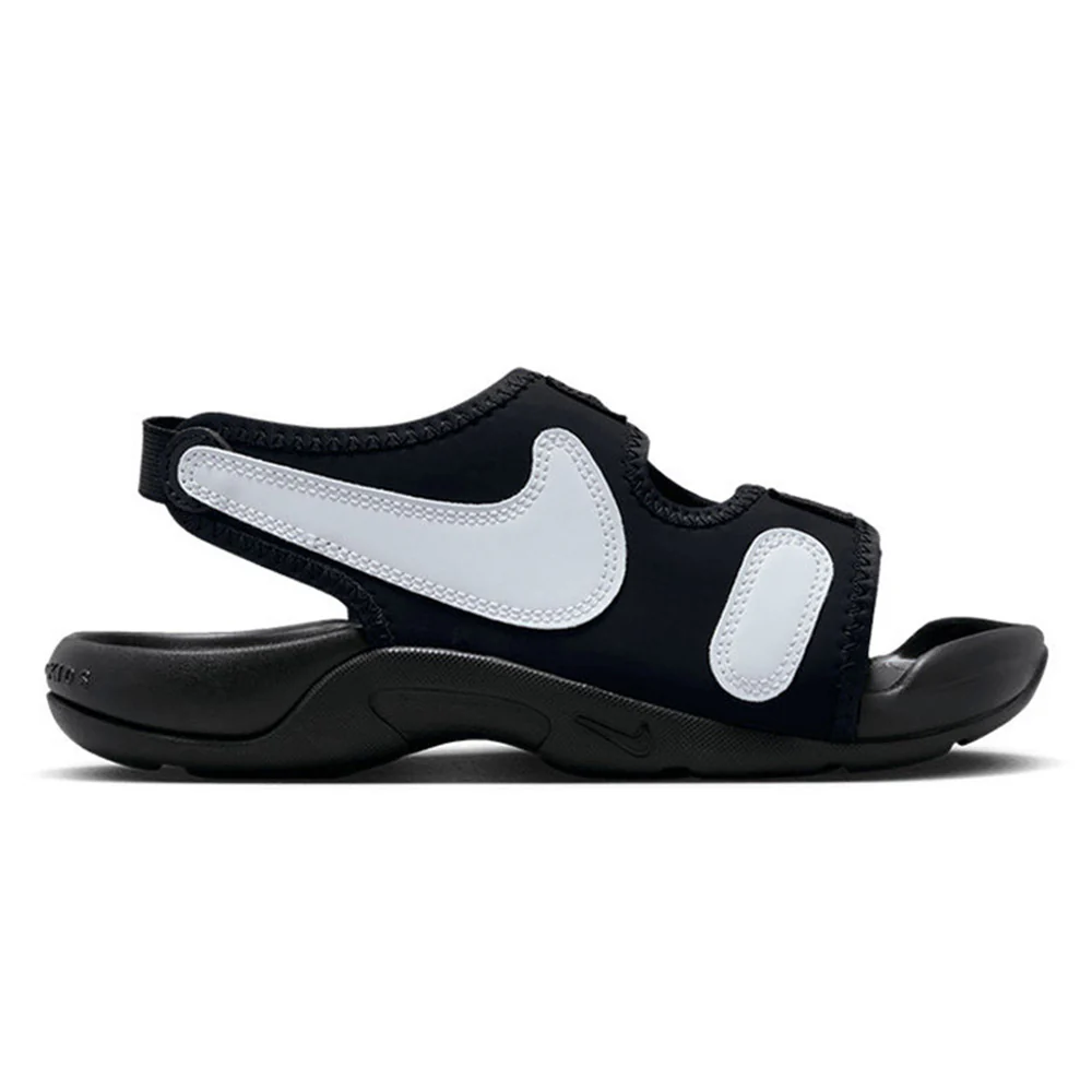 NIKE Sunray Adjust 6 Kids Sandals - Black - US 1 Y