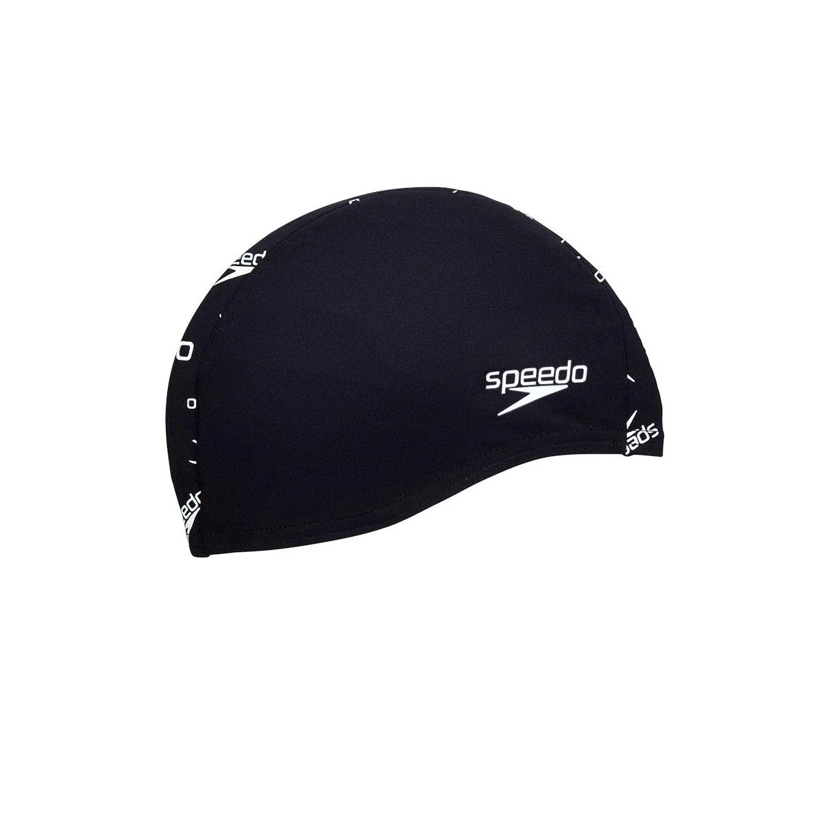 SPEEDO Monogram Endurance+ Unisex Swimming Cap - Black - ONE SIZE