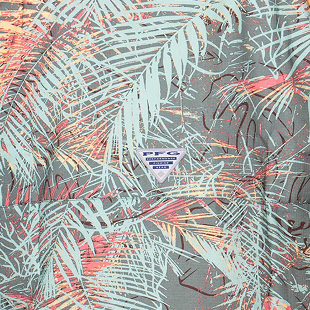 COLUMBIA PFG Super Tamiami™ Short Sleeve Men's Fishing Shirt - Green - 2XL (US SIZE)