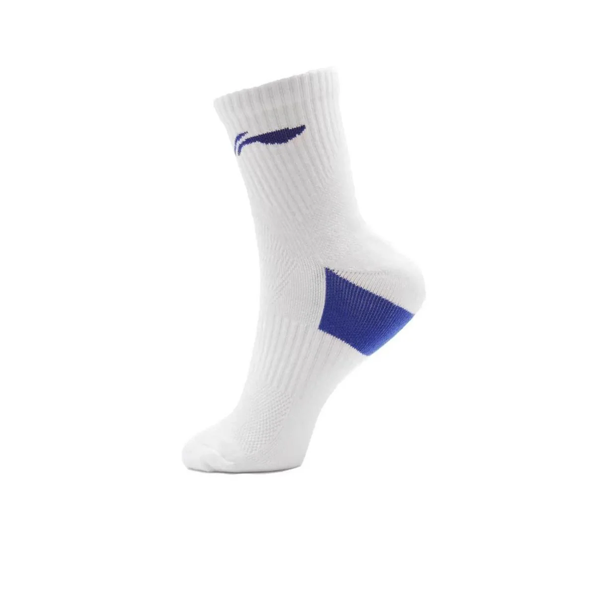 LI-NING AWLR234-2 Unisex Badminton Socks - White - ONE SIZE
