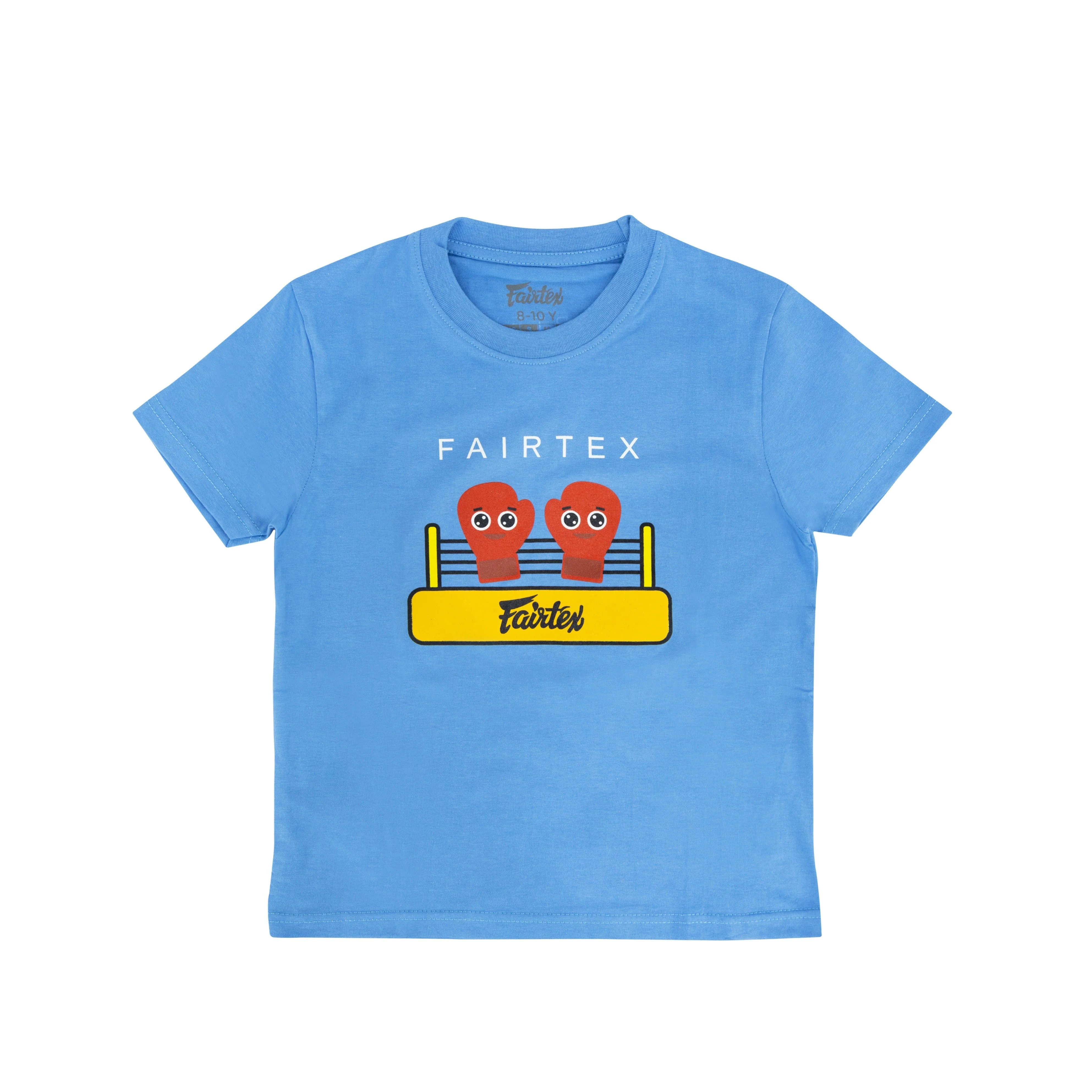 Fairtex Kids T-Shirts - TSTK10 - Light Blue - Blue - 10-12 yrs