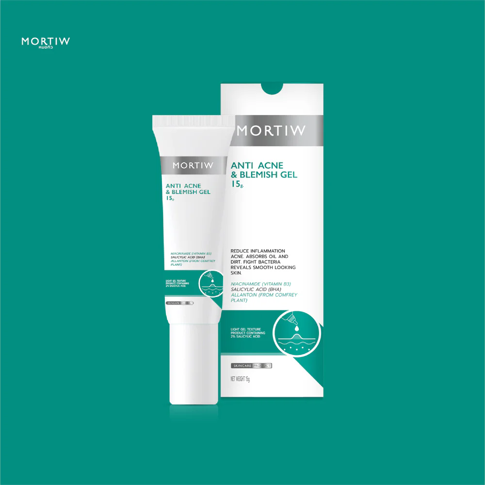 MORTIW Anti Acne & Blemish Gel 15g