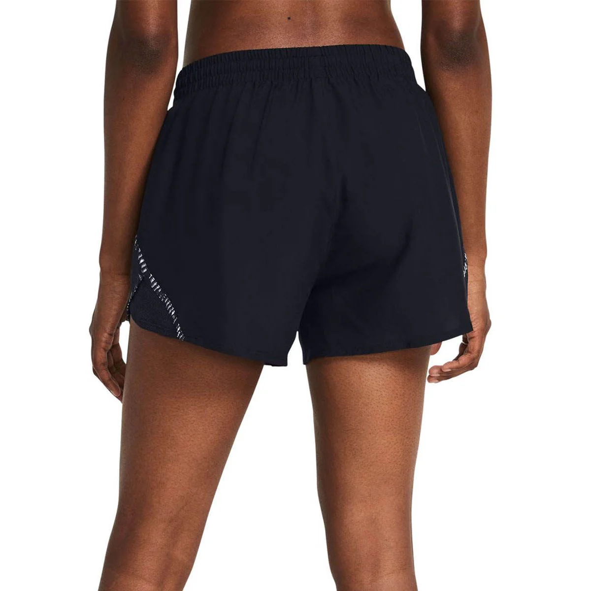 UNDER ARMOUR Fly-By Printed 3" Women's Running Shorts - Black - L (US SIZE)