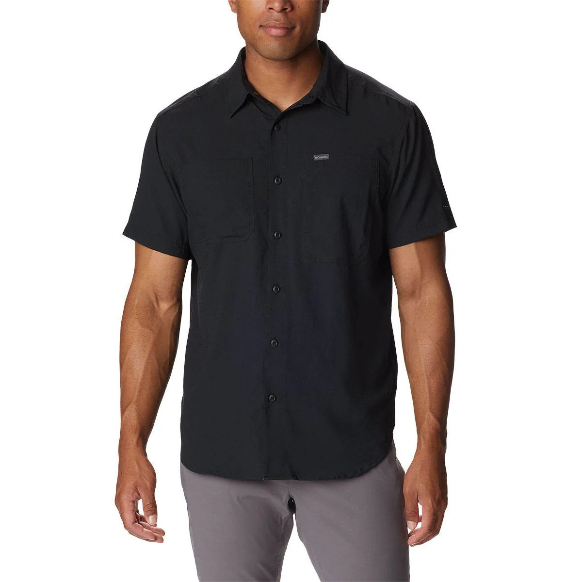 COLUMBIA Silver Ridge Utility Lite Men's Shirt - Black - 2XL (US SIZE)