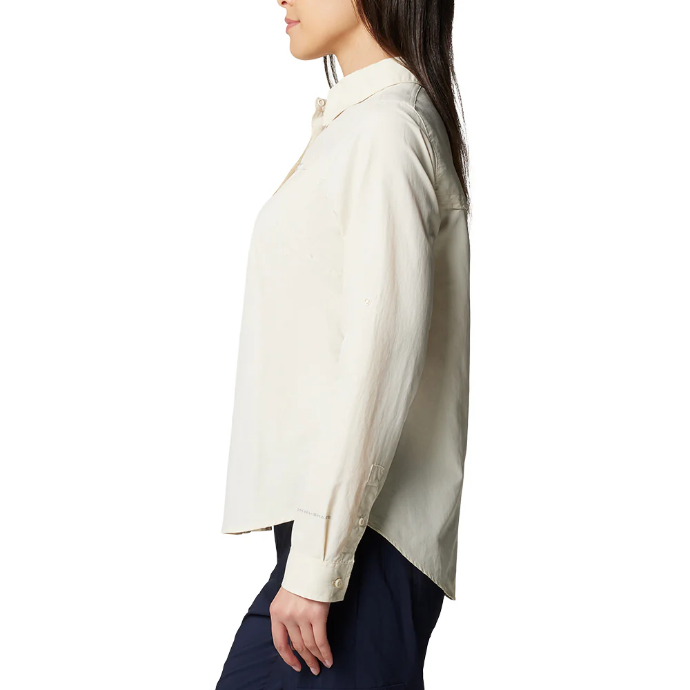 COLUMBIA Silver Ridge™ 3.0 Long Sleeve Women's Hiking Shirt - Beige - 2XL (US SIZE)