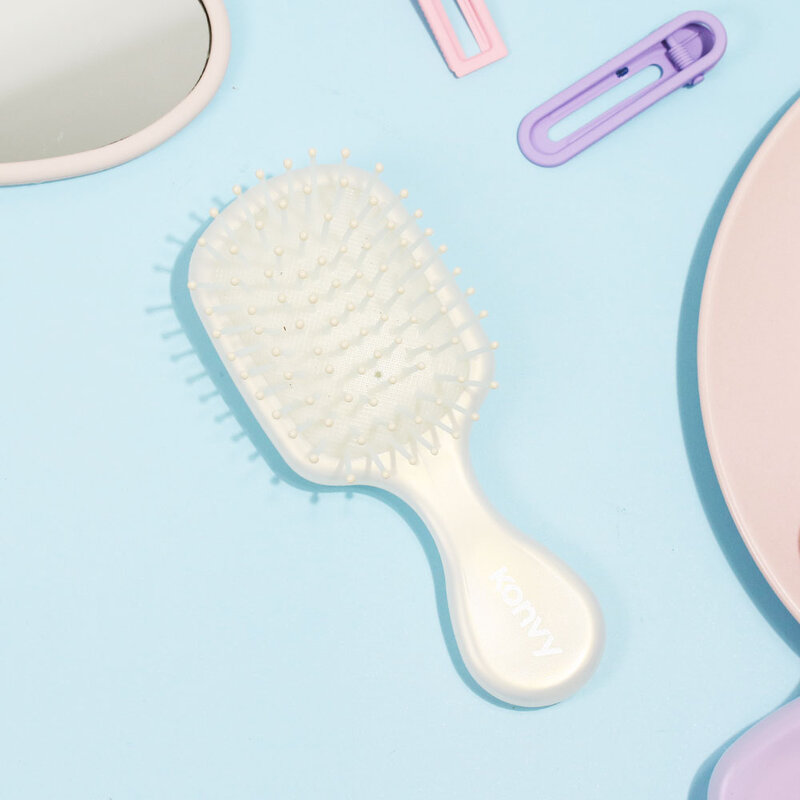 Konvy Mini Air Cushion Hair Comb — Champagne, 1pc