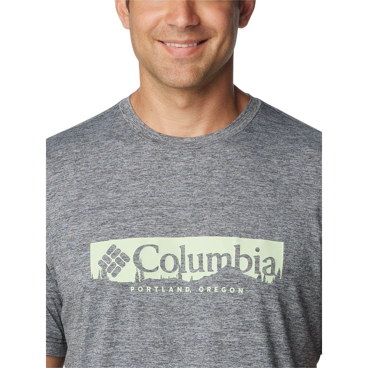 COLUMBIA Kwick Hike™ Graphic Men's T-Shirt - Black - 2XL (US SIZE)
