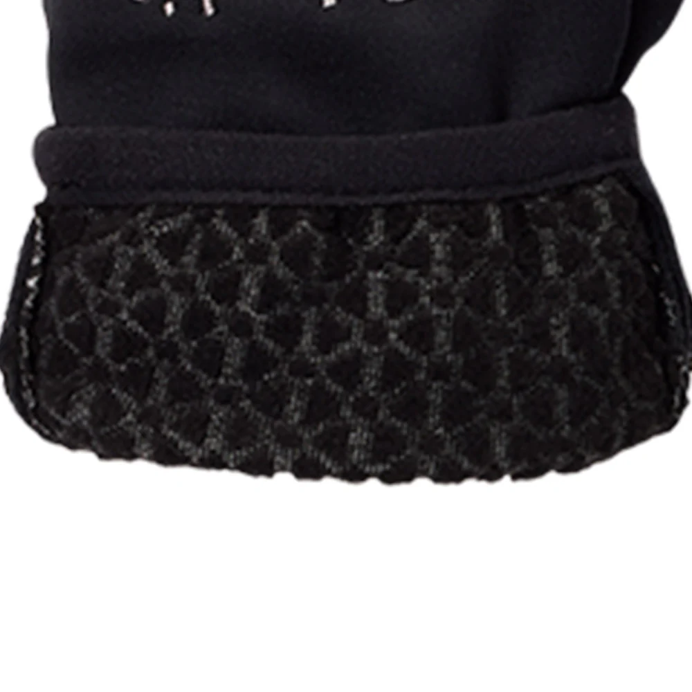 COLUMBIA Arctic Crest Women's Gloves - Black - L (US SIZE)