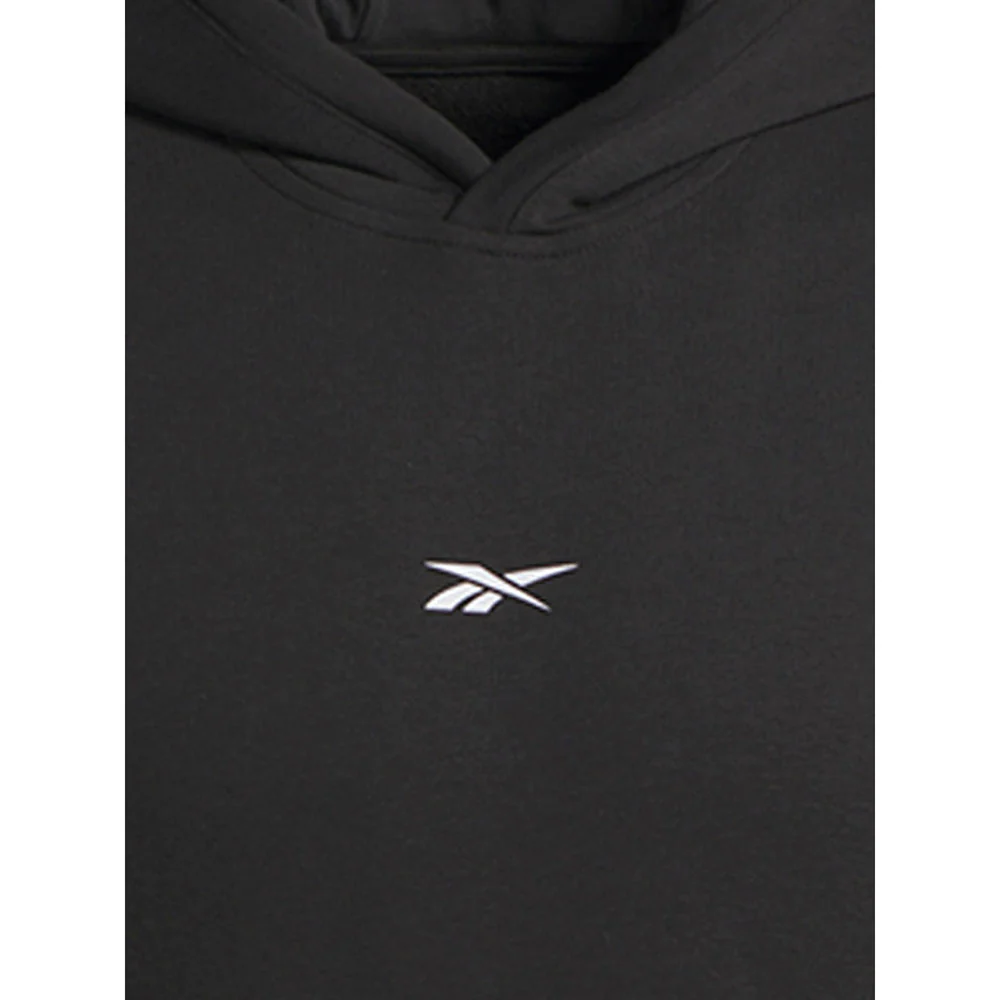 REEBOK Basketball Sleeveless Men's Hoodie - Black - L (US SIZE)