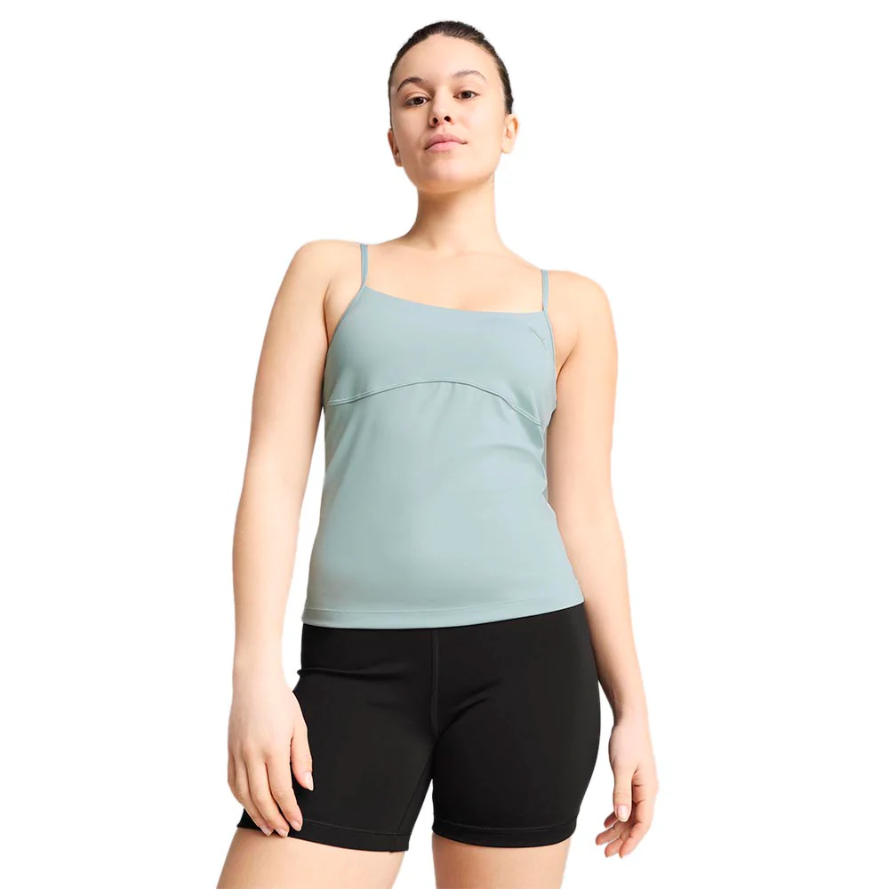 PUMA Move 2-in-1 Women's Training Tank - Green - L (UK SIZE)