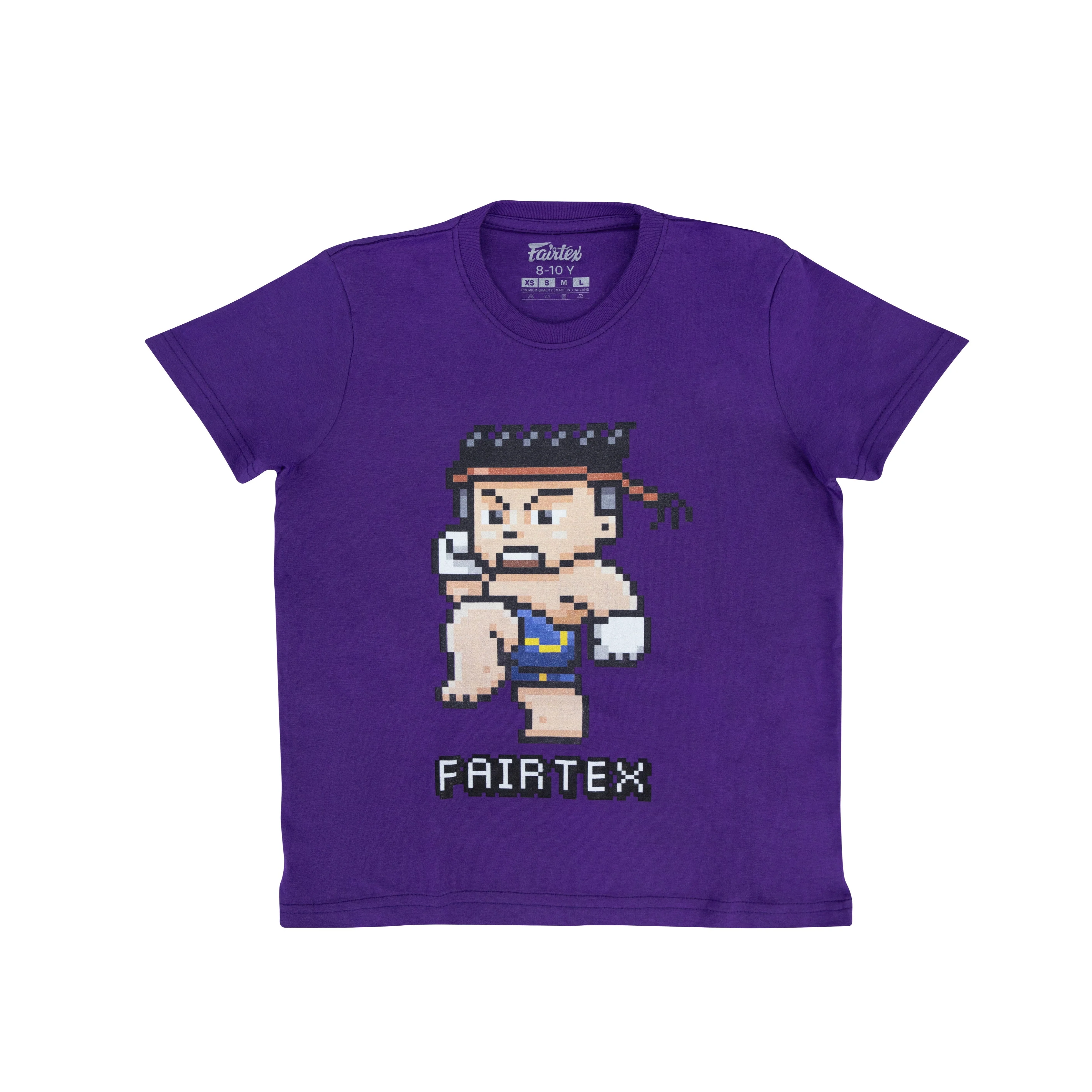 Fairtex Kids T-Shirts - TSTK08 - Purple - Purple - 10-12 yrs