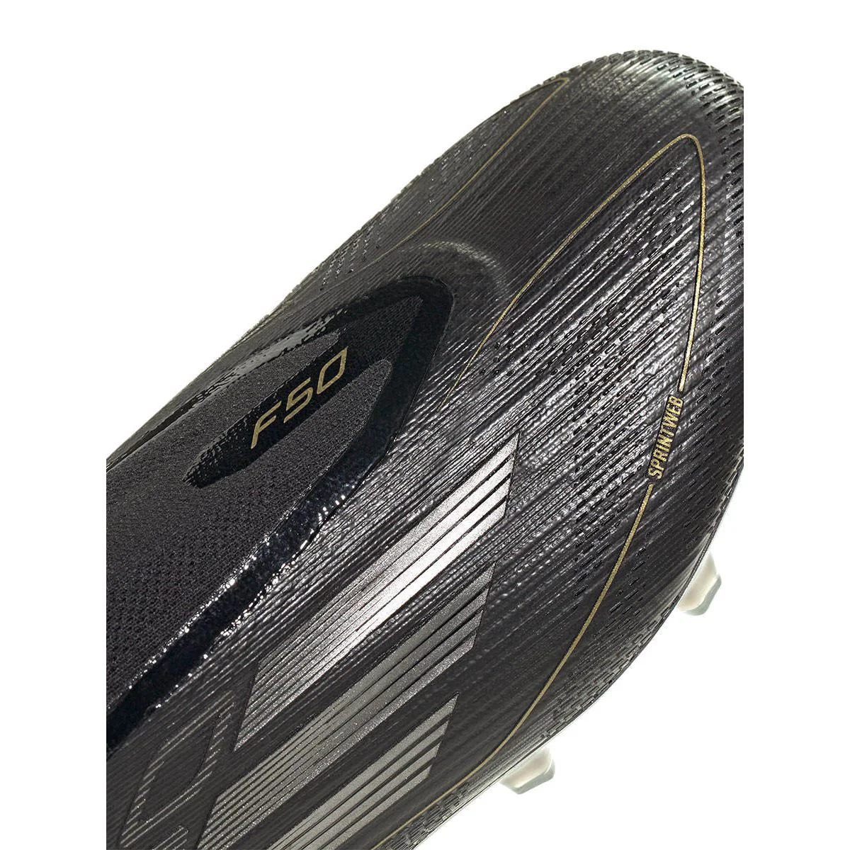 ADIDAS F50 Elite Laceless FG Men's Football Shoes - Black - UK 10