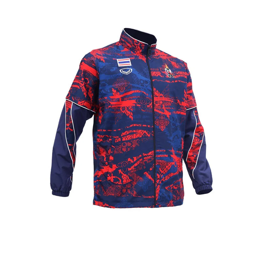 GRAND SPORT Thai National Team Sea Games 2025 Men's Jacket - Red - L (ASIAN SIZE)