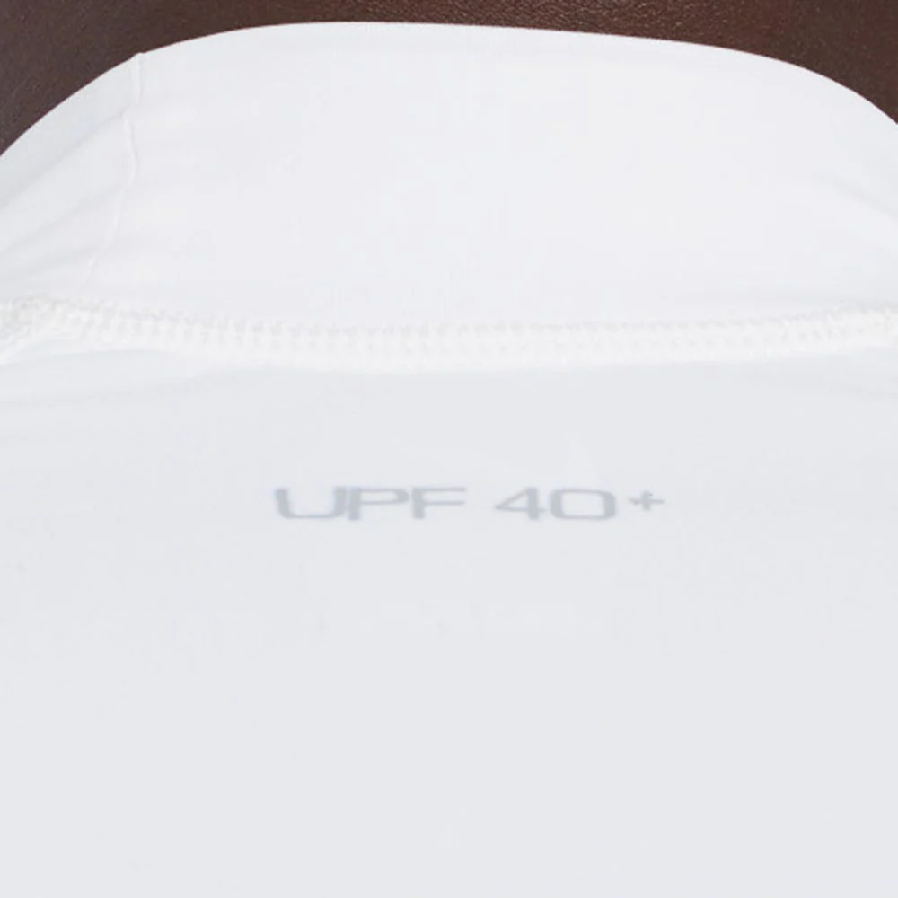 Nike Whitewater Long-Sleeve Men's Rashguard — цвет белый, размер L (американский размер)