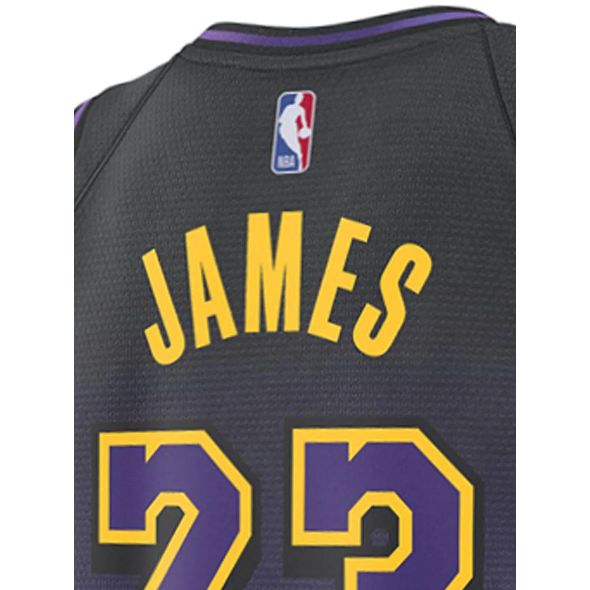 NIKE Men's Lebron James Los Angeles Lakers City Edition 2024/25 Basketball Jersey - Purple - 2XL (US SIZE)