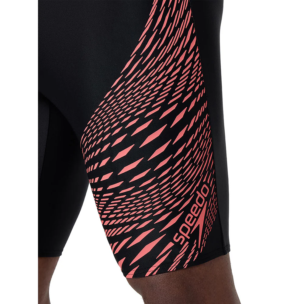SPEEDO Medley Logo Jammer Men's Swim Shorts - Black - 32 INCHES